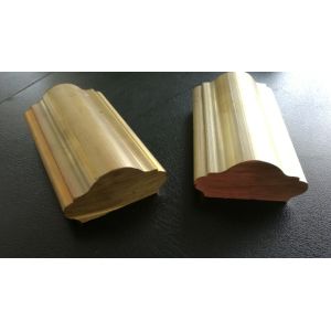 Anti Wear Brass Handrail , Smooth Surface Decorative Metal Railings