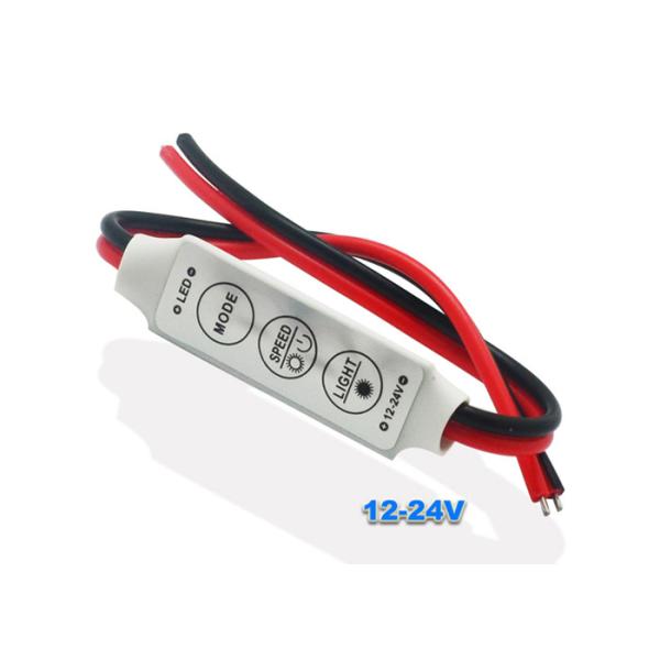 Quality 8 Colors Rf Mini Led Dimmer 12v 42*12*3MM 1 Channel Common Anode wholesale