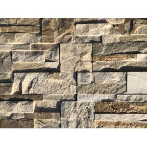 Natural Beige 10mm Stone Veneer Wall Panels Cladding