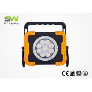 China Portable Rechargeable LED Work Light 9 Pcs Outdoor Led Flood Lights With Power Bank Function on sale