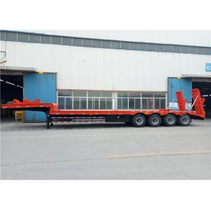3 Axles Steel Heavy Haul Trailer 40-60Tons For Transformer Transporter
