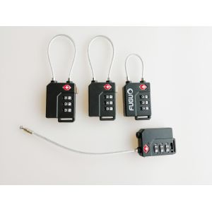 35.2g TSA Combination Padlock / TSA 21100 3 Digit Number Lock PC Material