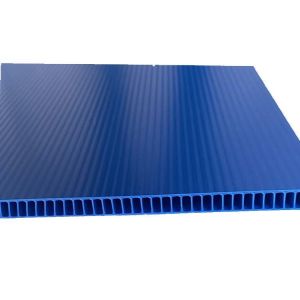 Good Toughness Hollow Core Plastic Sheets 610x920x3mm