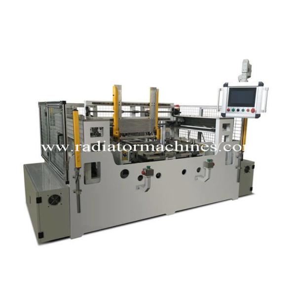 380V 50HZ Easy Operation Radiator Core Builder Machine 20-32mm Flat Tube