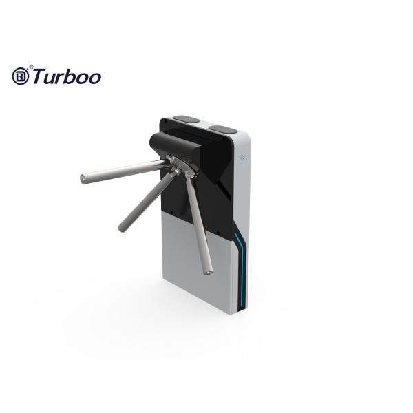 Fully Automatic Pedestrian Access Control Turnstile Gate Cold Rolling Steel With