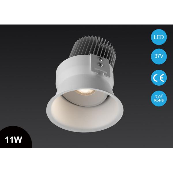 Adjsutable 3.5 Inches White Deep LED Downlight Anti-Glare 11W LED Ceiling Light