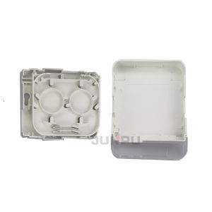 wall 4 core Fiber Optic Cable Termination Boxes can be full equipped