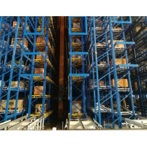 Customized Industrial Storage Racking Systems , ASRS Warehouse System For