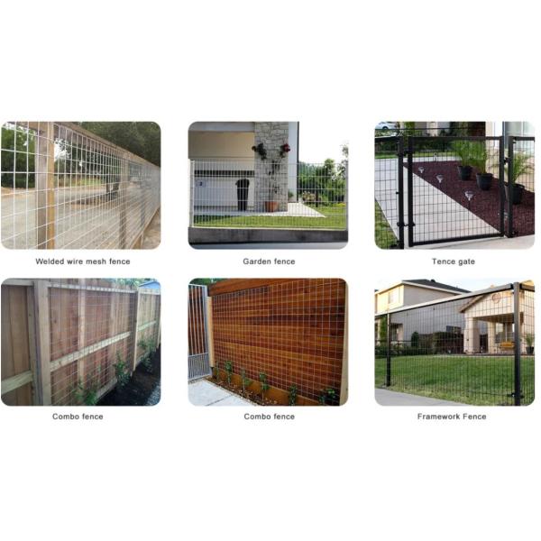 Hot Dipped Galvanized Welded Fencing Panels 3mm 4mm 5mm 6mm Thickness