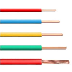 Building Wire Cable Nigeria 0.5mm 1mm Single Core PVC Insulated Copper Cable