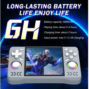 XF40H Retro Handheld Video Game Console 4 Inch IPS Screen Classic Portable
