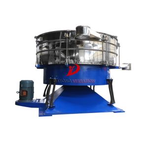 China Carbon Steel Round Compost Tumbler Screener For Sieving Granular Materials on sale