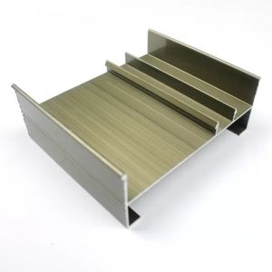 T Shape Anodized Aluminum Window Extrusion Profiles For Casement Door