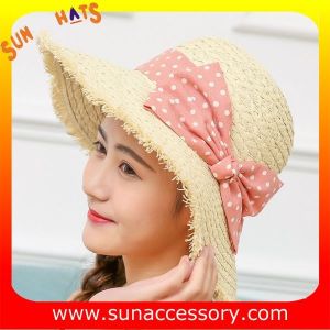 AK17540 fashion Wide brim sunny beach paper straw hats for womens in stock ,