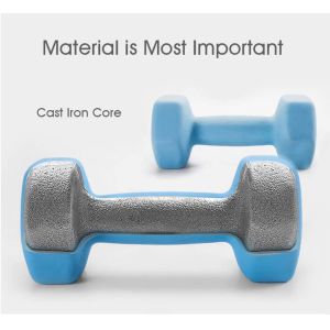 RoHS Approval 1KG 2KG 3KG Fitness Dumbbell Rubber Hex Dumbbell Set