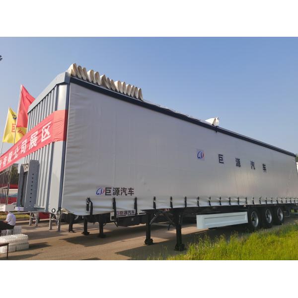 90 W mm*13 Thickness mm*10 Layer Leaf Spring 3 Axles Van Box Semi Trailer for Cargo Transport