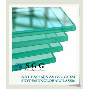 Cheap clear float glass panel for sale