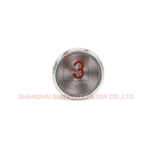 Quality Elevator Braille Push Button Transparent Plastic Characters With Braille wholesale