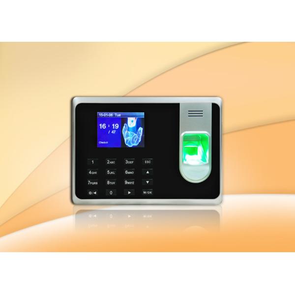 Quality 2.8 Inch TFT Screen Fingerprint Time Attendance System Support ID Card Reader wholesale
