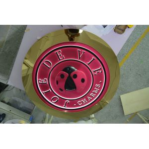 Aurora LED Light Boxes Illuminated Double Sided Lighted Sign 600*600*90mm