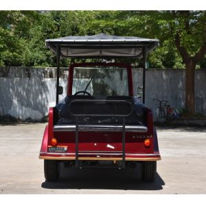 Customized Color 11 Passengers Electric Sightseeing Bus With Classic Metal