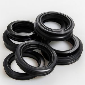 Abrasion Resistant Black Silicone Rubber O Rings For Sealing