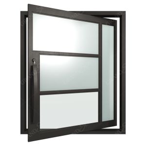 Modern Screen Custom Arches Top Exterior Front Double Entry Iron Glass Door