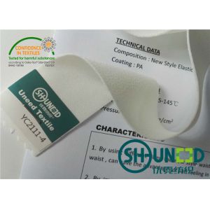 Eco - Friendly Big Elastic PA Adhesive Lining And Interlining Dry Cleaning