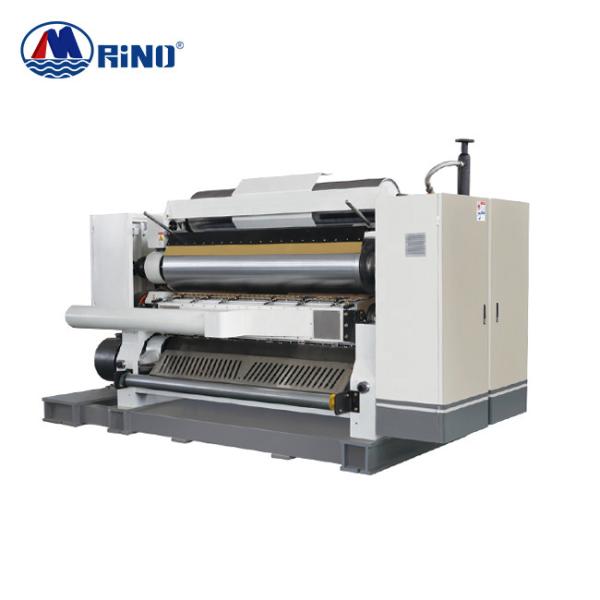 Quality 150m/Min Corrugated Board Production Line , Fingerless Single Facer Corrugated Machine wholesale