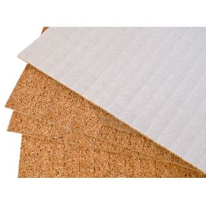 Cork pads on sheet for protective glass,25*25mm
