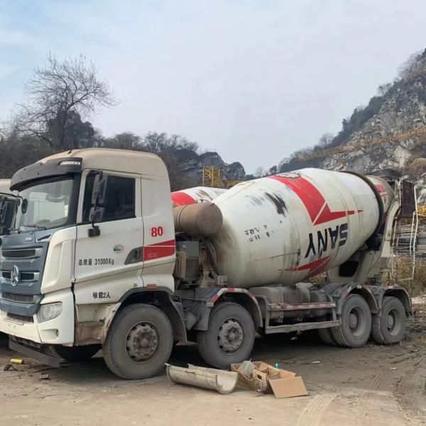 Quality Used SANY 14 Cbm Concrete Mixer Truck Used Concrete Mixer wholesale
