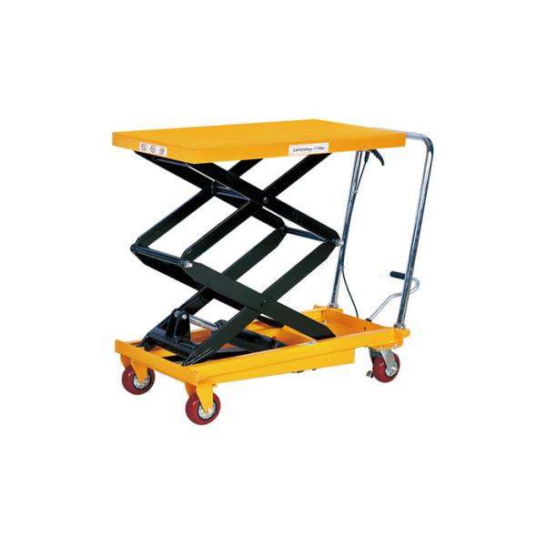 PTS150 PTS350A PTS350AA Double Scissors Type Mobile Hydraulic Lift Table Load