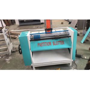 Corrugated Automatic Cardboard Partition Slotter Machine for 2mm-5mm Thick