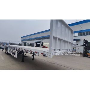 Superlink Trailers Double trailer, a semi-trailer with a saddle at the front and