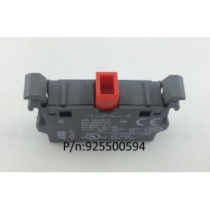 Switch Abb#MCB01 , NC Contact Block For Auto Cutter GTXL 925500594 Machine