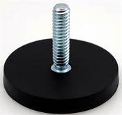 Cheap Muti- Pole Magnetized Rubber Coated Magnet with Screw for Holding Base for sale