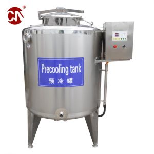Homogenizer Pasteurized Yogurt Fermentation Tank with Vertical Cold Refrigeratio