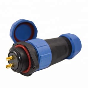 ODM Mechanical Cable Connectors Screw Type Cable Connector 2pin 3pin 4pin