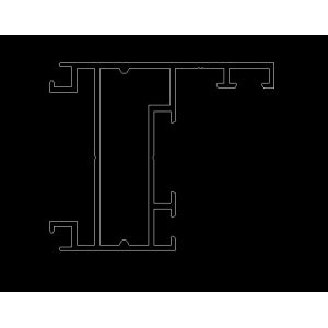Lightweight Aluminium Door And Window Frames Aluminium Profile Section