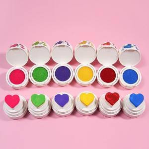 China 15 Color Options Temporary Hair Color Dye Heart Shape Easy Application on sale