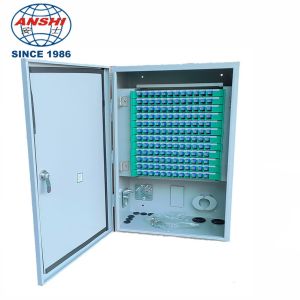 Fiber optic cable handover box 144 core wall mounted SMC box，outdoor optical