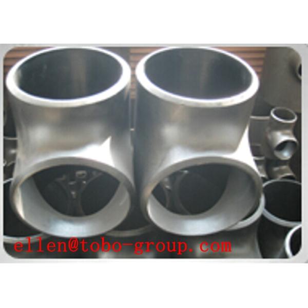 TOBO STEEL Group carbon A234 WPB and stainless 304 composite Elbow tee fittings