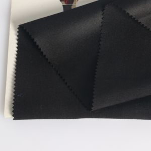 100% recycled polyester spun microfiber peach skin satin fabric for children