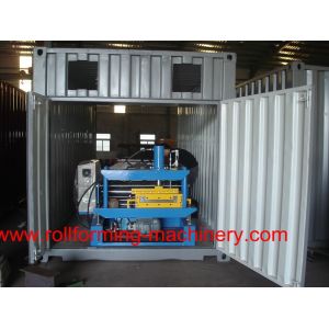 Auto Operation Standing Seam Metal Roof Machine 12-18m/Min CE SGS Approved