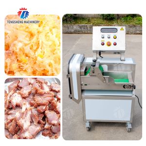 Pork Slices Sliced cooked pork head Cut the snow ear cooked meat slicer machine