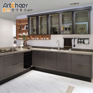 Customized Size Kitchen Cabinet Pantry Organization and Storage for Farmhouse