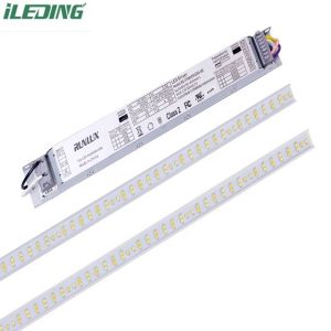 Cheap 46W 4FT LED Magnetic Light Linear Lights 2 4 Troffer Retrofit Kit Light Solution for sale