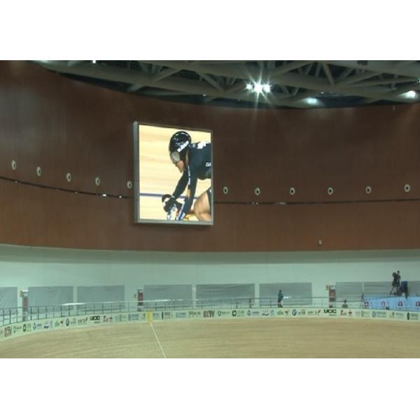 Quality P10 Large Size Led Advertising Board Screen Easy Setup 100000 Hrs Life Span wholesale