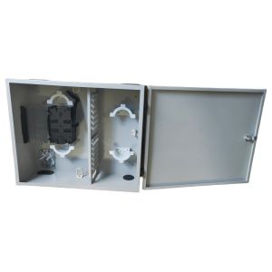Customized 72Port 144Core SC/LC/FC/ST 1-Door Wall Mount Fiber Enclosure Metal