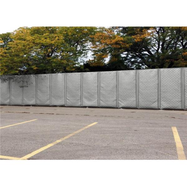 Temporary Higway Noise Barriers Portable Soundproof Fencing PVC materials 7.1kg